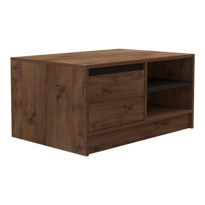 NARLI ΤΡΑΠΕΖΙ ΣΑΛΟΝΙΟΥ ΣΕ SONOMA ΑΠΟΧΡΩΣΗ 90X60X45ΕΚ