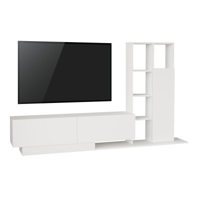 DAMON ΣΥΝΘΕΤΟ ΣΑΛΟΝΙΟΥ ΣΕ ΛΕΥΚΗ ΑΠΟΧΡΩΣΗ 140X29.5X39.5ΕΚ