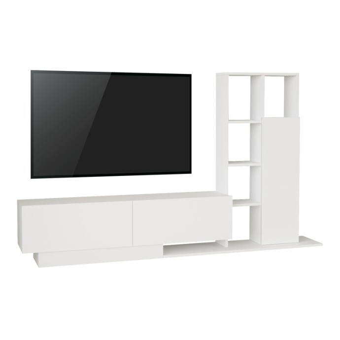 DAMON ΣΥΝΘΕΤΟ ΣΑΛΟΝΙΟΥ ΣΕ ΛΕΥΚΗ ΑΠΟΧΡΩΣΗ 140X29.5X39.5ΕΚ
