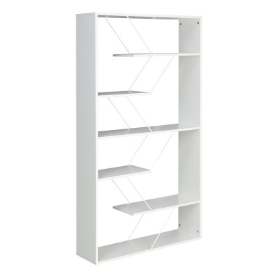 TARS ΒΙΒΛΙΟΘΗΚΗ ΛΕΥΚΟ 84x24x157cm