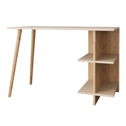 VOLET ΓΡΑΦΕΙΟ ΕΡΓΑΣΙΑΣ ΣΕ OAK- SANDSTONE ΑΠΟΧΡΩΣΗ 114x56x76cm