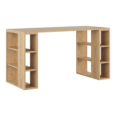 COLMAR ΓΡΑΦΕΙΟ ΣΕ OAK ΑΠΟΧΡΩΣΗ 140x60x75cm