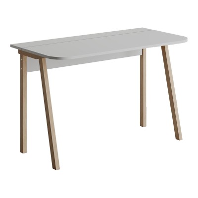 MALIA ΓΡΑΦΕΙΟ ΣΕ ΛΕΥΚΗ-ΦΥΣΙΚΗ ΑΠΟΧΡΩΣΗ 120x60.5x75cm