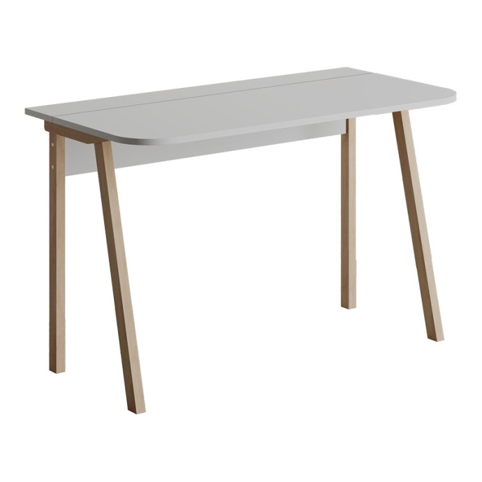 MALIA ΓΡΑΦΕΙΟ ΣΕ ΛΕΥΚΗ-ΦΥΣΙΚΗ ΑΠΟΧΡΩΣΗ 120x60.5x75cm