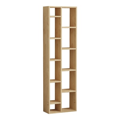 MINICU ΒΙΒΛΙΟΘΗΚΗ ΣΕ OAK ΑΠΟΧΡΩΣΗ  44,4x19,6x150cm