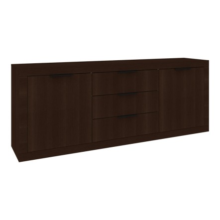 DOHA ΜΠΟΥΦΕΣ ΣΕ WENGE ΑΠΟΧΡΩΣΗ 210x45x80.5cm