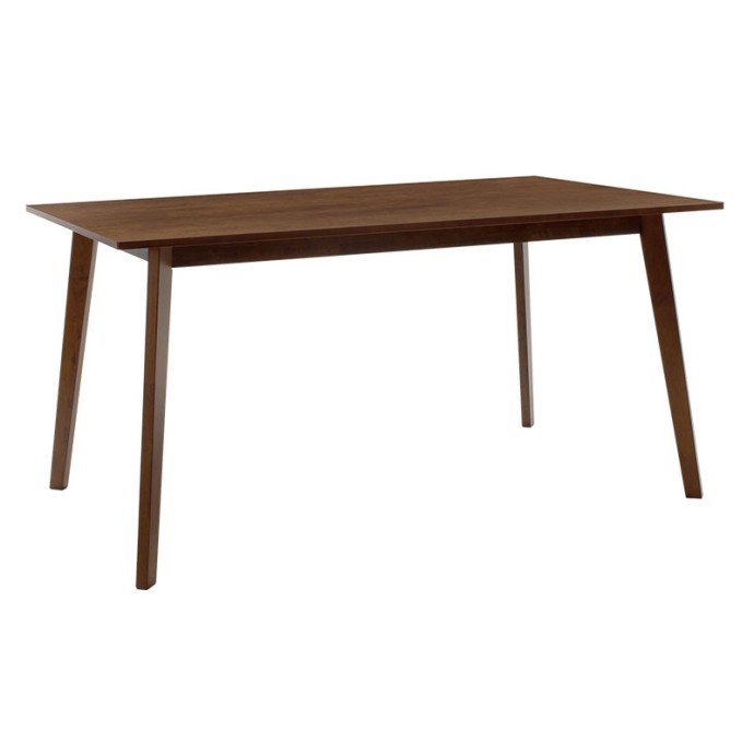 BENSON / ORLEAN TΡΑΠΕΖΑΡΙΑ ΣΕΤ 7ΤΜΧ 150x90x75cm ΚΑΡΥΔΙ - ΥΦΑΣΜΑ ΜΠΕΖ