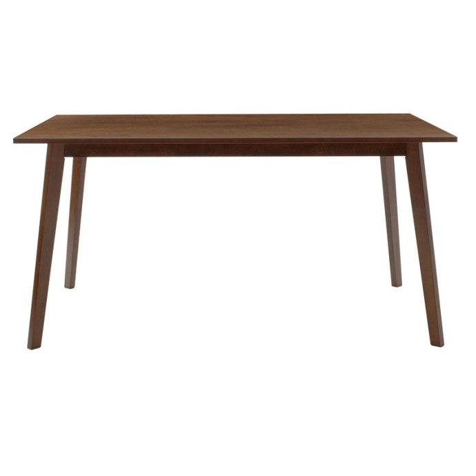 BENSON / ORLEAN TΡΑΠΕΖΑΡΙΑ ΣΕΤ 7ΤΜΧ 150x90x75cm ΚΑΡΥΔΙ - ΥΦΑΣΜΑ ΜΠΕΖ