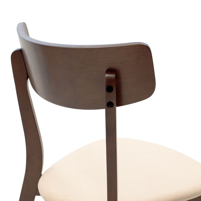 BENSON / TOTO TΡΑΠΕΖΑΡΙΑ ΣΕΤ 5ΤΜΧ 120x75x75cm ΚΑΡΥΔΙ - ΥΦΑΣΜΑ ΜΠΕΖ