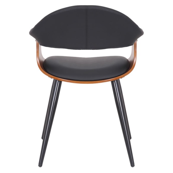 AUSTEN ΠΟΛΥΘΡΟΝΑ PU 56x52x81cm ΜΑΥΡΟ-ΠΟΔΙ ΚΑΡΥΔΙ