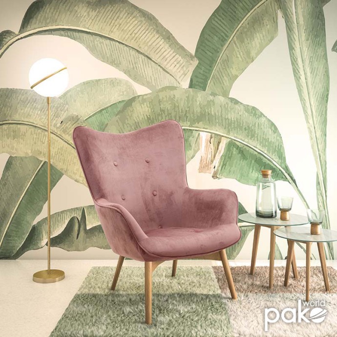 KIDO ΠΟΛΥΘΡΟΝΑ 72x75x99cm ΒΕΛΟΥΔΟ ΣΑΠΙΟ ΜΗΛΟ