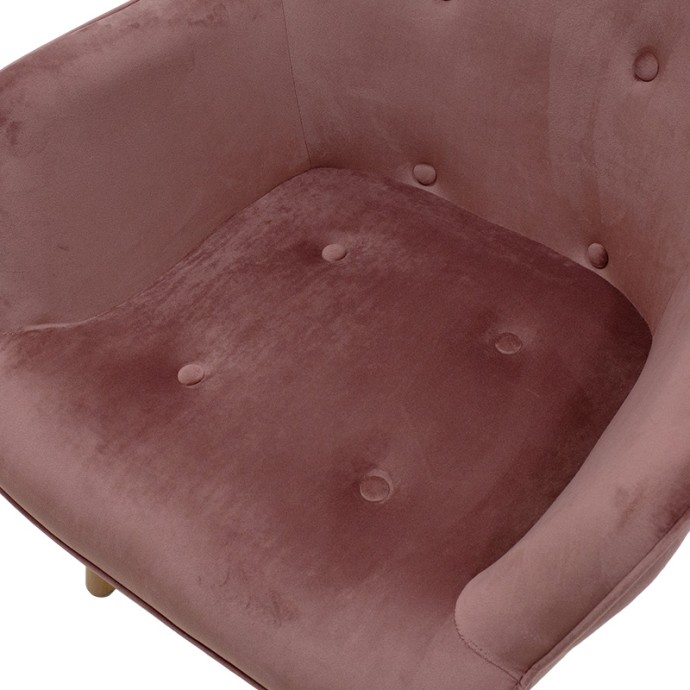 KIDO ΠΟΛΥΘΡΟΝΑ 72x75x99cm ΒΕΛΟΥΔΟ ΣΑΠΙΟ ΜΗΛΟ