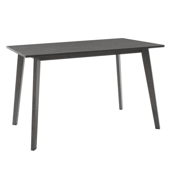 BENSON - ORLEAN TΡΑΠΕΖΑΡΙΑ ΣΕΤ 5ΤΜΧ RUSTIC GREY-ΥΦΑΣΜΑ ΓΚΡΙ 120X75X75ΕΚ