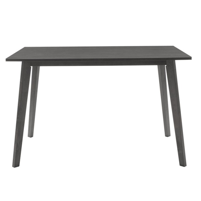 BENSON - ORLEAN TΡΑΠΕΖΑΡΙΑ ΣΕΤ 5ΤΜΧ RUSTIC GREY-ΥΦΑΣΜΑ ΓΚΡΙ 120X75X75ΕΚ