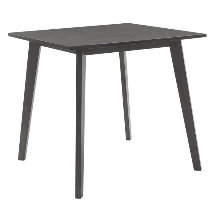 BENSON - ORLEAN TΡΑΠΕΖΑΡΙΑ  ΣΕΤ 5ΤΜΧ RUSTIC GREY - ΥΦΑΣΜΑ ΓΚΡΙ 80X80X75ΕΚ