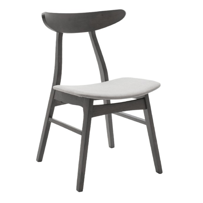 BENSON - ORLEAN TΡΑΠΕΖΑΡΙΑ  ΣΕΤ 5ΤΜΧ RUSTIC GREY - ΥΦΑΣΜΑ ΓΚΡΙ 80X80X75ΕΚ