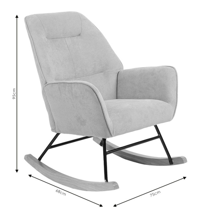 EXULTANT ΠΟΛΥΘΡΟΝΑ ΚΟΥΝΙΣΤΗ ΥΦΑΣΜΑ CREAM-ΦΥΣΙΚΟ 75X68X95ΕΚ