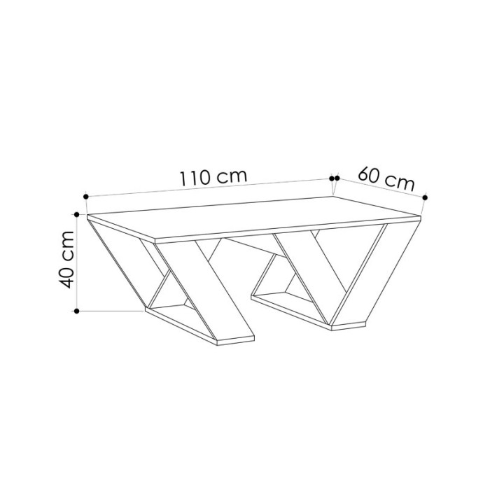 PIPRA ΤΡΑΠΕΖΙ ΣΑΛΟΝΙΟΥ ΣΕ ΧΡΩΜΑ ΦΥΣΙΚΟ 110X60X40
