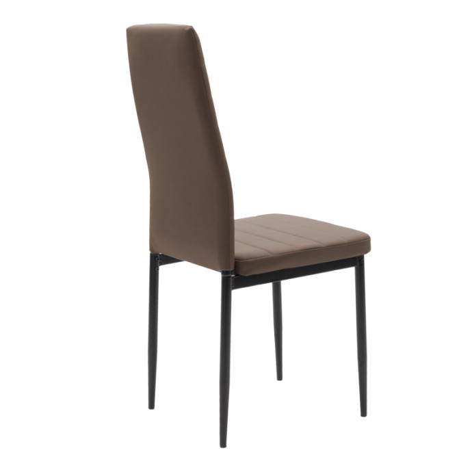 PARKER ΚΑΡΕΚΛΑ PU CAPPUCCINO-ΜΑΥΡΟ ΠΟΔΙ 42X48X98ΕΚ