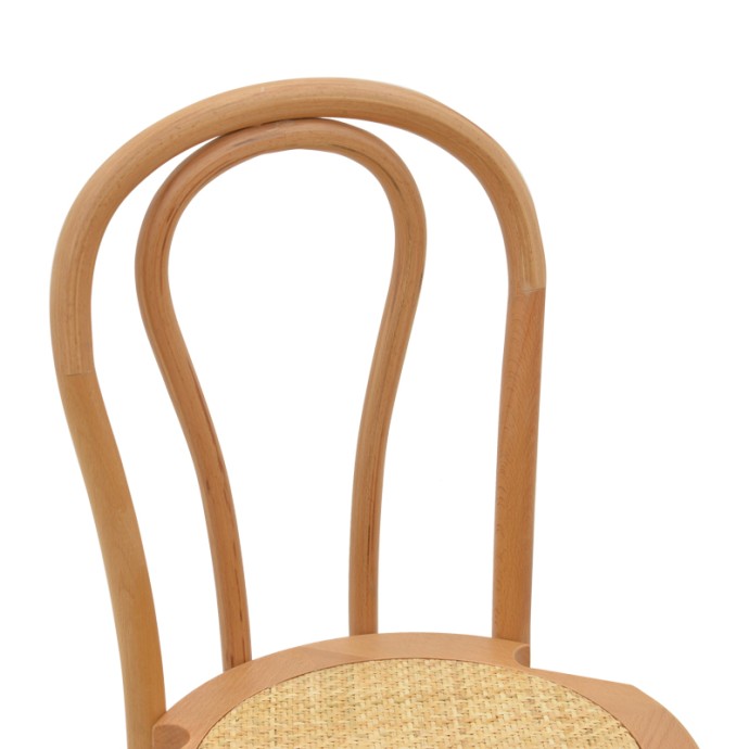 AZHEL ΚΑΡΕΚΛΑ ΦΥΣΙΚΟ ΞΥΛΟ ΟΞΙΑΣ-ΕΔΡΑ ΦΥΣΙΚΟ RATTAN 41X50X89ΕΚ