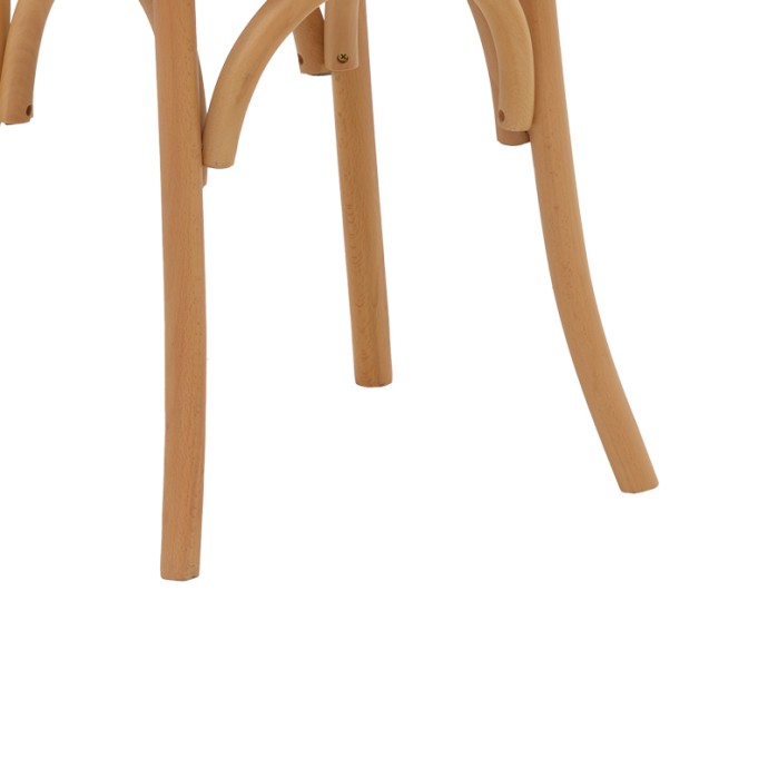 AZHEL ΚΑΡΕΚΛΑ ΦΥΣΙΚΟ ΞΥΛΟ ΟΞΙΑΣ-ΕΔΡΑ ΦΥΣΙΚΟ RATTAN 41X50X89ΕΚ
