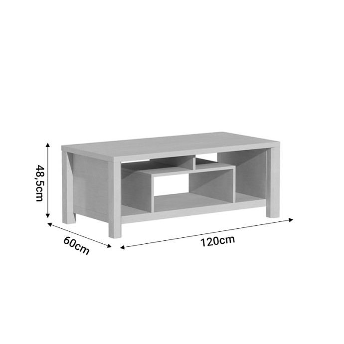 TRACY ΤΡΑΠΕΖΙ ΣΑΛΟΝΙΟΥ SONOMA 120X60X48.5ΕΚ