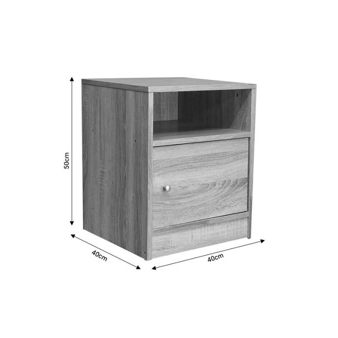 FOLY ΚΟΜΟΔΙΝΟ ΜΕ ΕΝΑ ΝΤΟΥΛΑΠΙ SONOMA 40X40X50ΕΚ