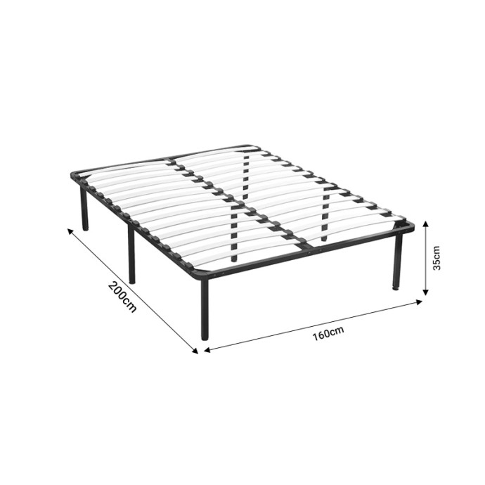 QUINNTON ΣΟΜΙΕΣ ΜΕΤΑΛΛΙΚΟΣ 160X200X35ΕΚ
