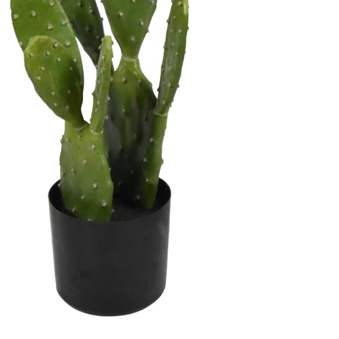 ΔΙΑΚΟΣΜΗΤΙΚΟ ΦΥΤΟ CACTUS ΣΕ ΓΛΑΣΤΡΑ INART ΠΡΑΣΙΝΟ PP Υ64ΕΚ