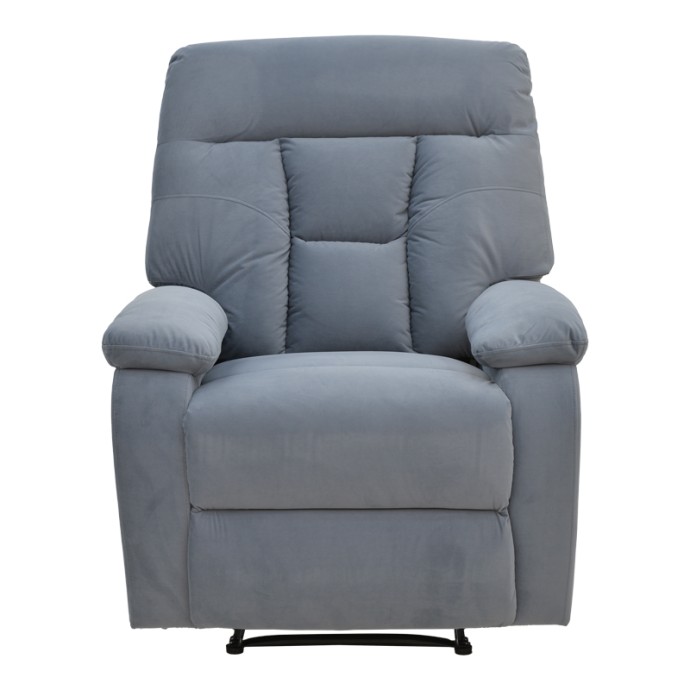 TERPSI ΠΟΛΥΘΡΟΝΑ RELAX ΜΕ ΜΗΧΑΝΙΣΜΟ MASSAGE ΓΚΡΙ ΒΕΛΟΥΔΟ 80X94X100ΕΚ