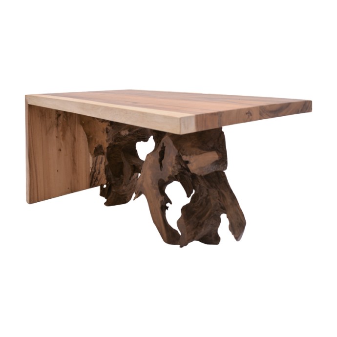 CARDI ΤΡΑΠΕΖΙ ΣΑΛΟΝΙΟΥ ΚΑΡΥΔΙ TEAK ΞΥΛΟ 110X60X50ΕΚ