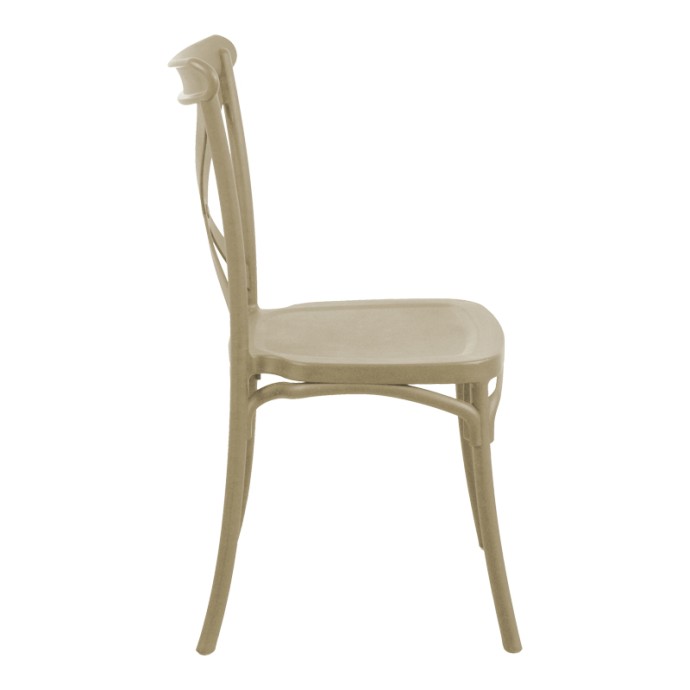 CROSSIE ΚΑΡΕΚΛΑ PP 38X46.5X82ΕΚ CAPPUCINO 