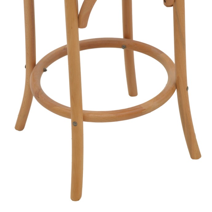 THONET ΣΚΑΜΠΟ ΜΠΑΡ 41X50X105ΕΚ ΞΥΛΟ ΟΞΙΑΣ-ΕΔΡΑ ΦΥΣΙΚΟ RATTAN 