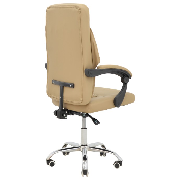 GLORIN ΚΑΡΕΚΛΑ ΓΡΑΦΕΙΟΥ ΔΙΕΥΘΥΝΤΗ 60X68X128ΕΚ ΜΠΕΖ PU 