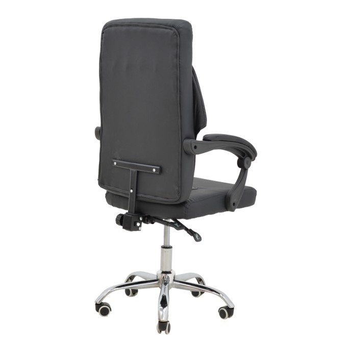 GLORIN ΚΑΡΕΚΛΑ ΓΡΑΦΕΙΟΥ ΔΙΕΥΘΥΝΤΗ 60X68X128ΕΚ ΜΑΥΡΟ PU 
