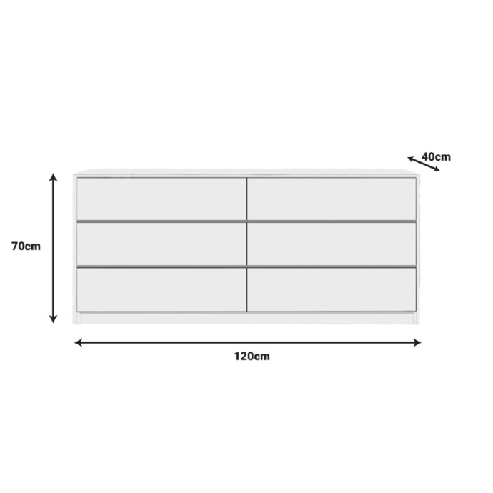 KUANGER ΣΥΡΤΑΡΙΕΡΑ 120X40X70ΕΚ MDF ΣΕ ΛΕΥΚΗ ΑΠΟΧΡΩΣΗ 