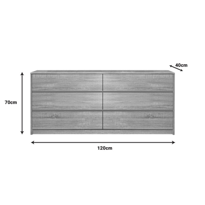 KUANGER ΣΥΡΤΑΡΙΕΡΑ 120X40X70ΕΚ MDF ΣΕ ΦΥΣΙΚΗ ΑΠΟΧΡΩΣΗ 