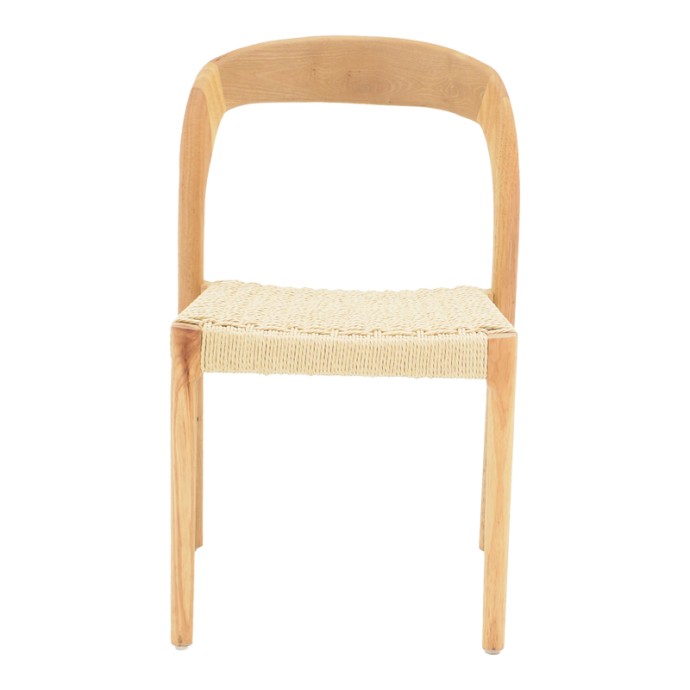 TAVRINE ΚΑΡΕΚΛΑ 47X59X78ΕΚ ΣΧΟΙΝΙ-RUBBERWOOD ΣΕ ΦΥΣΙΚΗ ΑΠΟΧΡΩΣΗ 