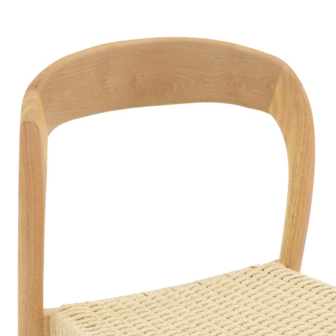 TAVRINE ΚΑΡΕΚΛΑ 47X59X78ΕΚ ΣΧΟΙΝΙ-RUBBERWOOD ΣΕ ΦΥΣΙΚΗ ΑΠΟΧΡΩΣΗ 