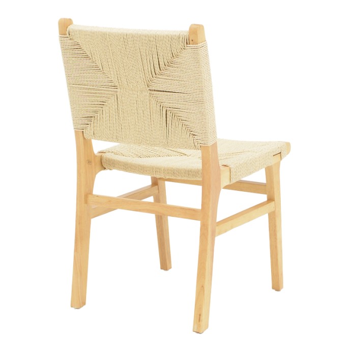 ARTEN ΚΑΡΕΚΛΑ 60X55X85ΕΚ ΣΧΟΙΝΙ-RUBBERWOOD ΣΕ ΦΥΣΙΚΗ ΑΠΟΧΡΩΣΗ 