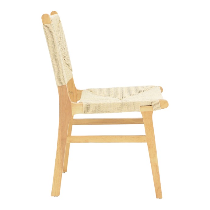 ARTEN ΚΑΡΕΚΛΑ 60X55X85ΕΚ ΣΧΟΙΝΙ-RUBBERWOOD ΣΕ ΦΥΣΙΚΗ ΑΠΟΧΡΩΣΗ 