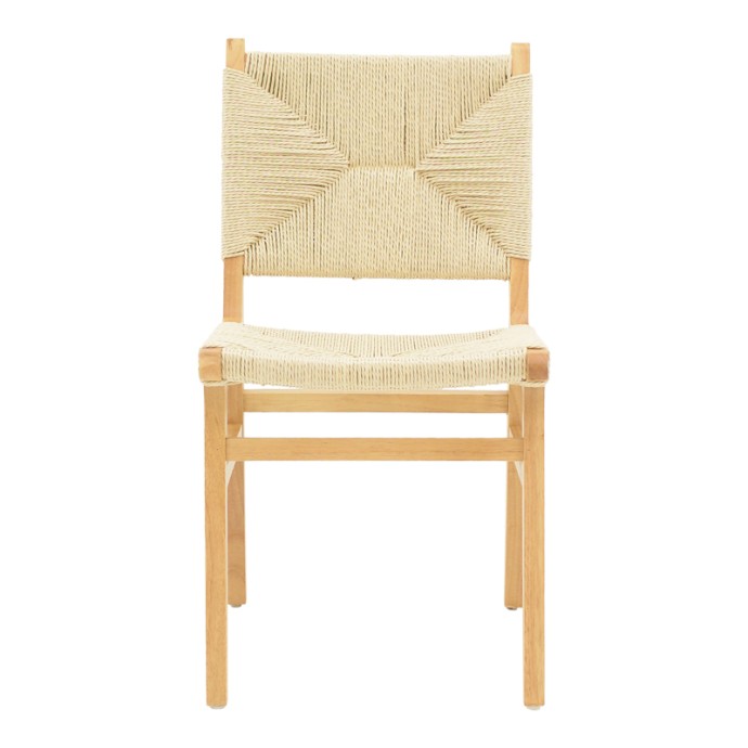 ARTEN ΚΑΡΕΚΛΑ 60X55X85ΕΚ ΣΧΟΙΝΙ-RUBBERWOOD ΣΕ ΦΥΣΙΚΗ ΑΠΟΧΡΩΣΗ 