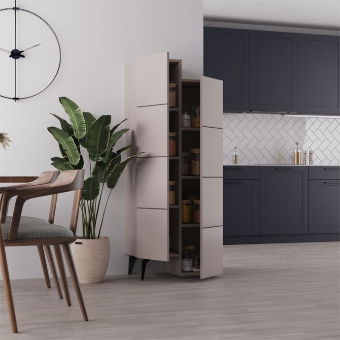 ROMANE ΝΤΟΥΛΑΠΙ-ΣΤΗΛΗ 62.2X37.4X155.4ΕΚ ΜΟΚΑ 