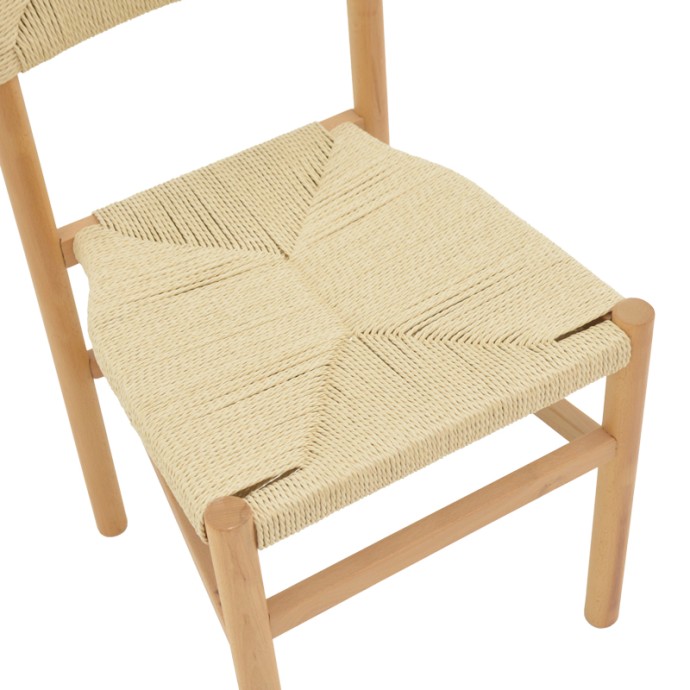 OARVINE ΚΑΡΕΚΛΑ 46X52X88ΕΚ ΦΥΣΙΚΟ RUBBERWOOD-ΦΥΣΙΚΟ ΣΧΟΙΝΙ 