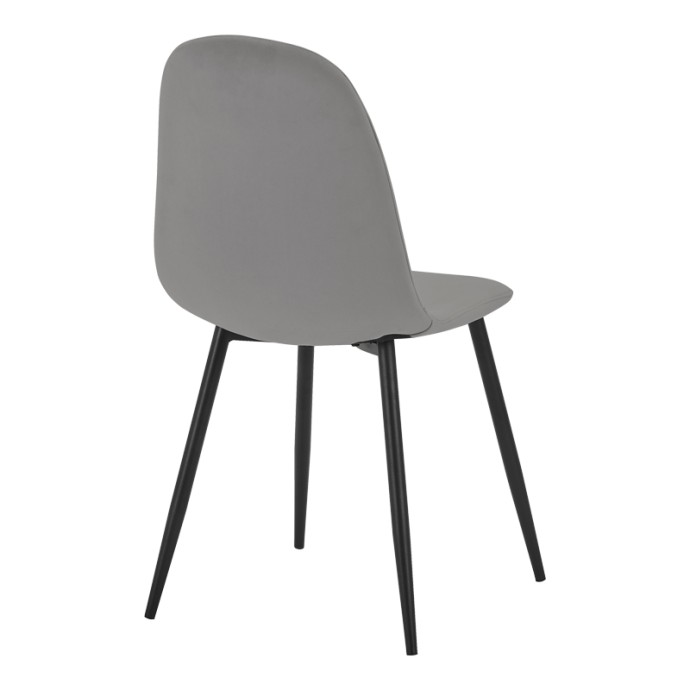 GUSTAS-BELLA A ΤΡΑΠΕΖΑΡΙΑ ΣΕΤ 5ΤΜΧ ΓΚΡΙ ΜΑΡΜΑΡΟΥ SINTERED STONE-ΜΑΥΡΟ ΜΕΤΑΛΛΟ 120X60X75ΕΚ