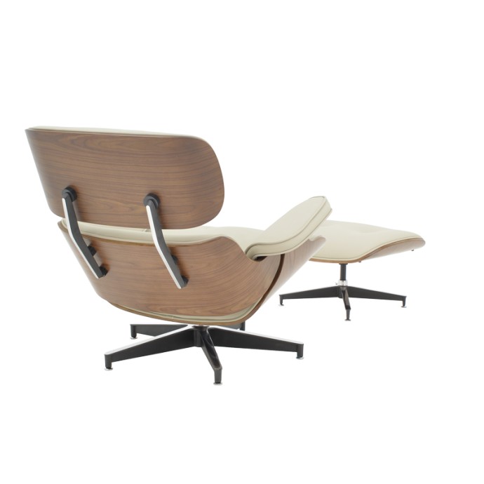 JENNA ΠΟΛΥΘΡΟΝΑ-ΥΠΟΠΟΔΙΟ RELAX 82X92X82ΕΚ ΜΠΕΖ PU- PLYWOOD ΚΑΡΥΔΙ-ΒΑΣΗ ΧΡΩΜΙΟΥ 