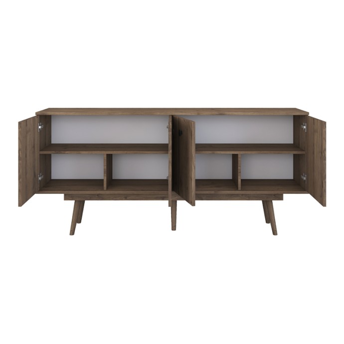SALONDE ΜΠΟΥΦΕΣ ΚΑΡΥΔΙ ΜΕΛΑΜΙΝΗΣ-ΚΑΡΥΔΙ PP ΠΟΔΙ 180X40X82.6ΕΚ