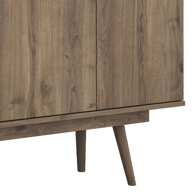 SALONDE ΜΠΟΥΦΕΣ ΚΑΡΥΔΙ ΜΕΛΑΜΙΝΗΣ-ΚΑΡΥΔΙ PP ΠΟΔΙ 180X40X82.6ΕΚ