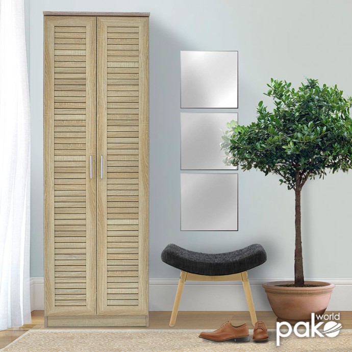 SANTE ΠΑΠΟΥΤΣΟΘΗΚΗ-ΝΤΟΥΛΑΠΑ 21 ΖΕΥΓΩΝ 60X37X183ΕΚ SONOMA 