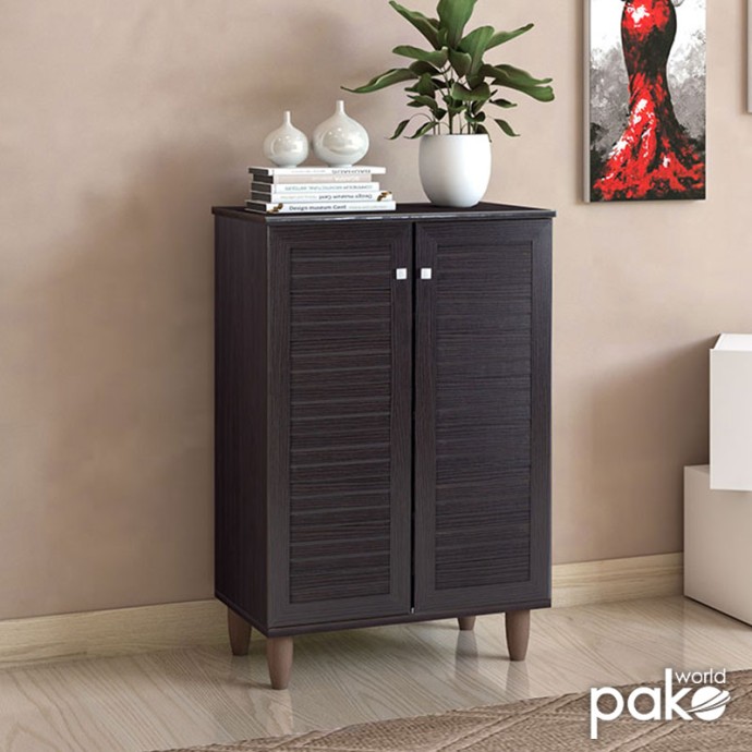 SANTO ΠΑΠΟΥΤΣΟΘΗΚΗ-ΝΤΟΥΛΑΠΙ 10 ΖΕΥΓΩΝ 60x34,5x91,5cm WENGE 